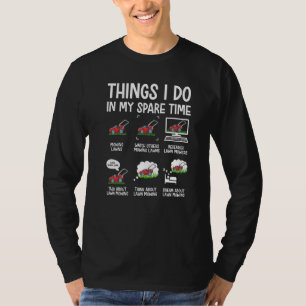 Rasenmäher für Landschaftsgärtner T-Shirt