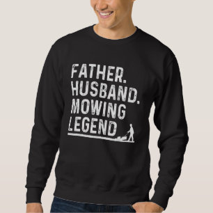 Rasenmäher für Männer Vater Rasenmäher Landscapi Sweatshirt