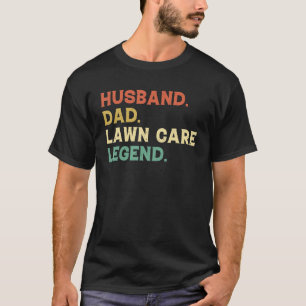Rasenmäher für Vater mit Handband T-Shirt