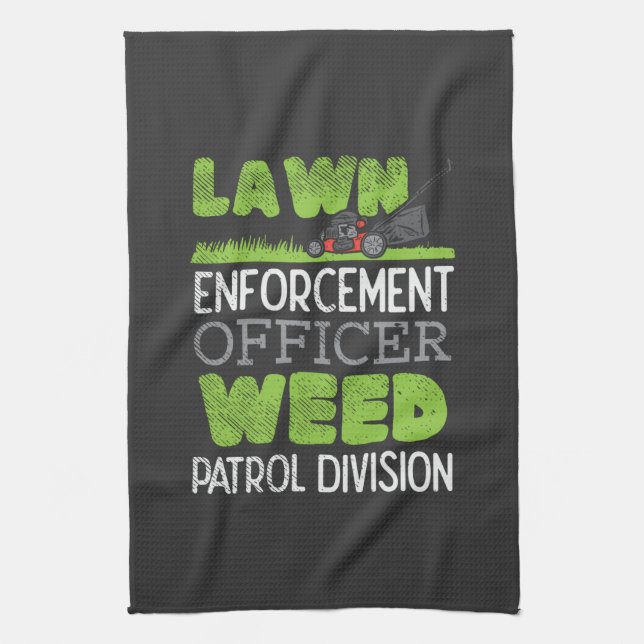 Rasenmäher Geschirrtuch (Vertikal)