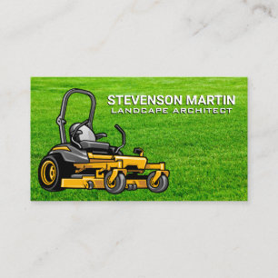Rasenmäher   Grass Business Card Visitenkarte