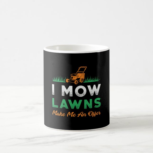 Rasenmäher I Rasenmäher Gartengartenmäher Kaffeetasse (Mittel)