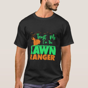 Rasenmäher Ich bin der Rasenmäher Funny Mowing Lan T-Shirt