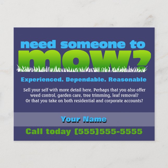 Rasenmäher Landscaper SMALL DK Flyer (Vorne)