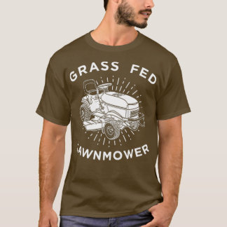 Rasenmäher Landscaping Mower, Fun Grass T-Shirt