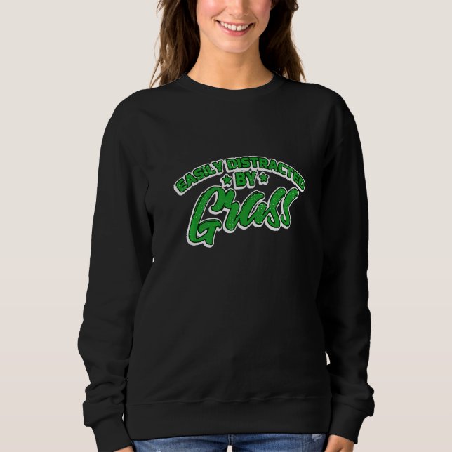 Rasenmäher Landscaping Rasenpflege Sweatshirt (Vorderseite)