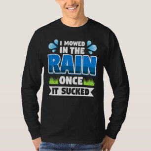 Rasenmäher Landschaftsflucht T-Shirt