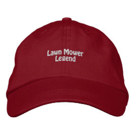 'Rasenmäher-Legende' Opa, Papa, Lustiges Geschenk Bestickte Baseballkappe