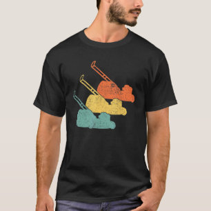 Rasenmäher Mähen Gartenarbeit Gärtner T-Shirt