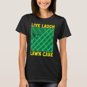 Rasenmäher mit Rasenmäher und Rasenmäher T-Shirt