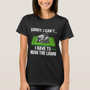 Rasenmäher Neuheit für Männer Frauen Kinder Landsc T-Shirt