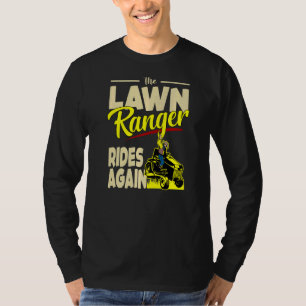 Rasenmäher Rasenmäher Bauer Landschaft T-Shirt