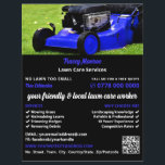 Rasenmäher, Rasenpflege im blauen Garten Flyer<br><div class="desc">Blue Garden Rasenmäher,  Lawn Care Services Advertising Flyer durch den Business Card Store.</div>