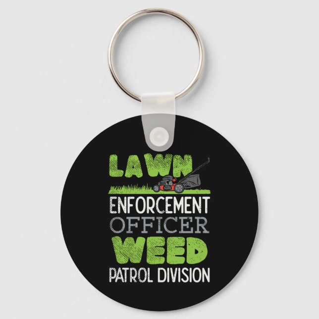 Rasenmäher Schlüsselanhänger (Vorderseite)