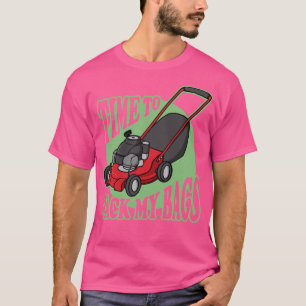 Rasenmäher schneiden und Baggern T-Shirt