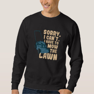 Rasenmäher Sweatshirt