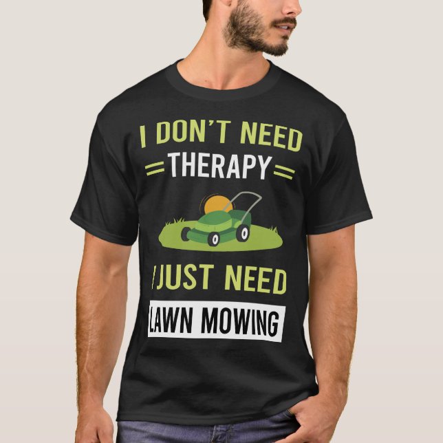 Rasenmäher T-Shirt (Vorderseite)