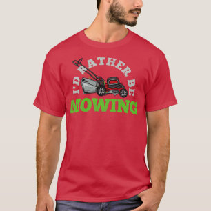 Rasenmäher T-Shirt