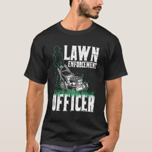 Rasenmäher Trimmer Arbeitergärtnerlandschaft T-Shirt