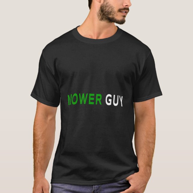 Rasenmäher Typ Gardener Rasenmäher T-Shirt (Vorderseite)