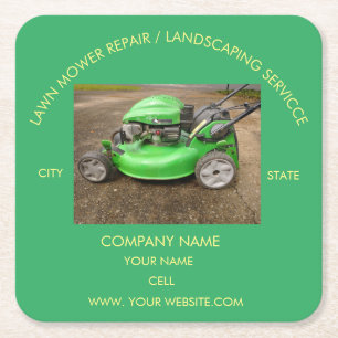 Rasenmäher Untersetzer Untersetzer Set Rasenmäher