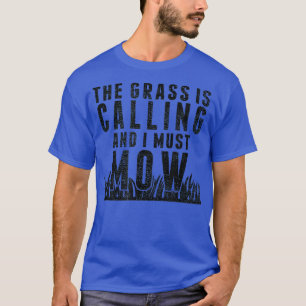 Rasenmäher Vater für Gartenarbeit T Geschenk T-Shirt