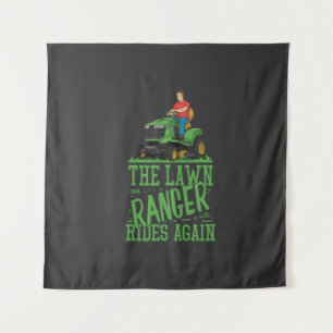 Rasenmäher Wandteppich