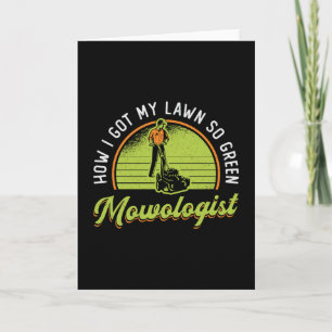 Rasenmäher, wie ich meinen Rasenmäher mähen Got Karte