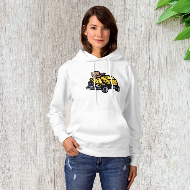 Rasenmäher Womens Hoodie (Von Creator hochgeladen)