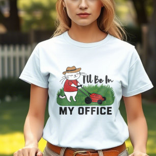 Rasenmäherin T-Shirt