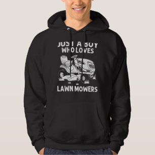 Rasenmähern Kindermähern Kindermähern Gartenbau Hoodie