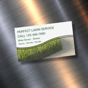 Rasenmähmagnete Magnetische Visitenkarte