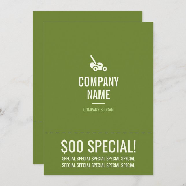 Rasenpflege-12x18-Flyer (Vorne/Hinten)