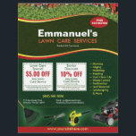 Rasenpflege Grasschneiden Flyer 8,5 x 11<br><div class="desc">Fördern Sie Ihr Geschäft mit Rasenpflege-Landschaften, indem Sie diese komplette Seite (8.5" x 11") Flyer Template Design anpassen. Fügen Sie Ihr Logo für eine effektivere Markendarstellung hinzu. Passen Sie die Gutscheinangebote auf Flyer an, um potenzielle Kunden zu gewinnen. Ideal für alle Door Direct Mail (EDDM) Mailingdienste beim Kauf von 16pt...</div>