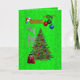 Rasenschalen für Weihnachtsfeiern, Leckereien, Karte