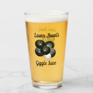 Rasenschalen Giggle Juice, Bier Glass Glas