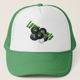 Rasenschalen und Logo, Truckerkappe