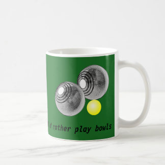 Rasenschüsseln, kurze Matte rollt Tasse