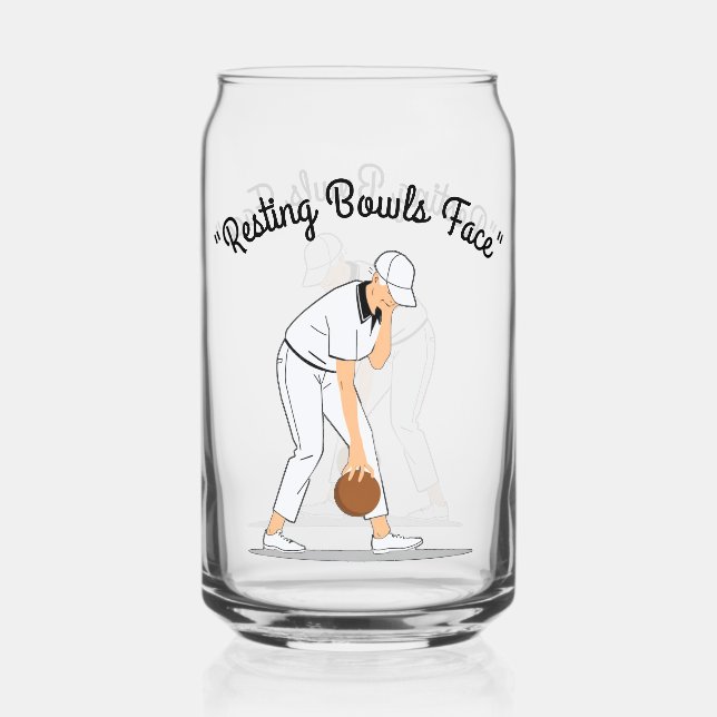 Rasenschüsseln: Ruhekollektor, Funny Funny Dosenglas (Vorderseite)