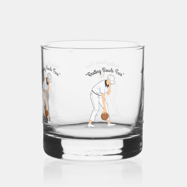 Rasenschüsseln: Ruhekollektor, Funny Funny Whiskyglas (Vorderseite)