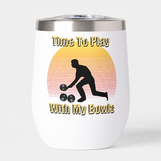 Rasenschüsseln: Zeit, mit meinen Schüsseln zu spie (Vorderseite)