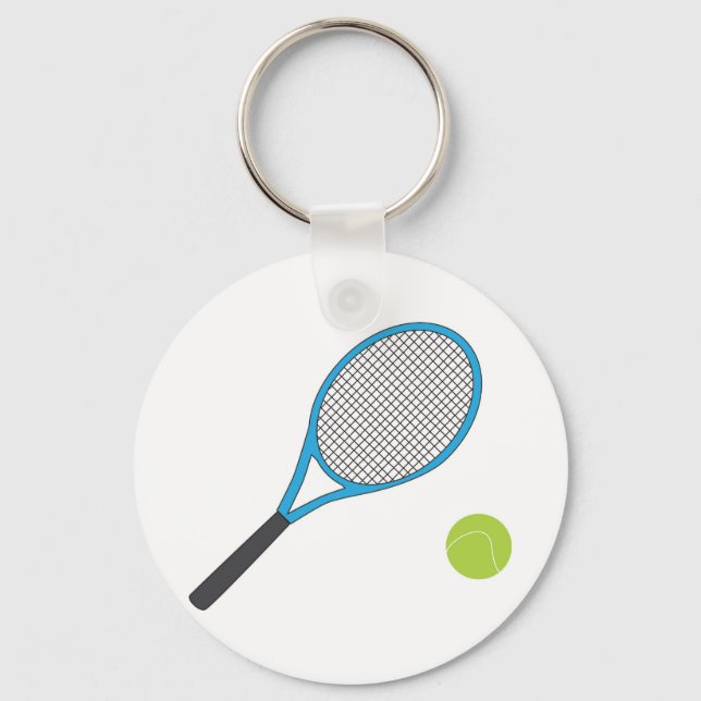 RasenTennis Schlüsselanhänger (Vorderseite)