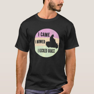 Rasenvollzugsbeamter Rasenexperte Landschaftsgärtn T-Shirt