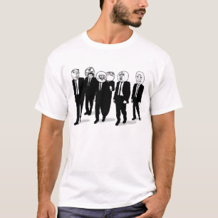 Raserei-Comic meme Gesichtsgehen. ich gusta. T-Shirt