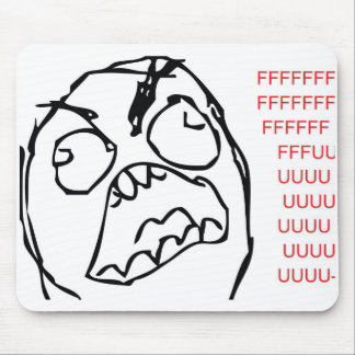 Raserei-Schleppangel Mousepad