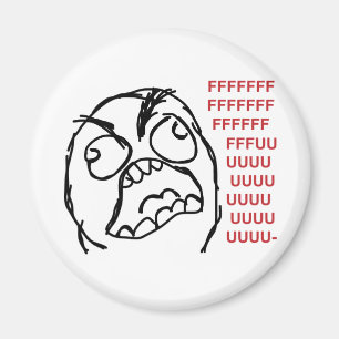 Raserei-Typ fuuu fuuuu Magnet