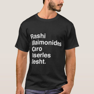 Rashi, Maimonides.. T-Shirt