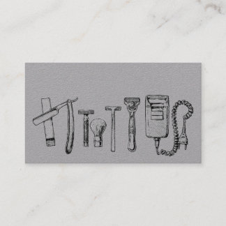 Rasiermesser Visitenkarte