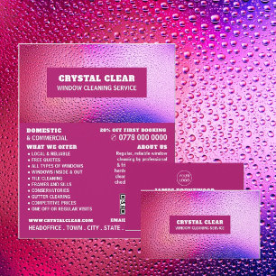 Rasierseile, Fensterreiniger, Reinigungsservice-We Flyer