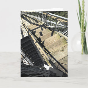 Rasierturm in Eureka Feiertagskarte